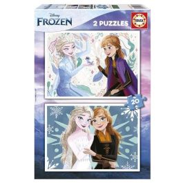 Puzzle 2x20 piezas frozen Puzzle 2x20 piezas frozen