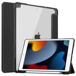 CoreParts Cover For iPad 7/8/9 (2019-2021) 10.2inch Tri-fold Transparent TPU Cover Built-in S Pen Holder with Auto Wake Function - Black Precio: 18.69000001. SKU: B184AVQC7K
