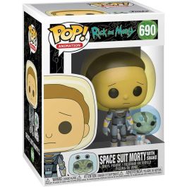 Funko POP Rick & Morty Space Suit Morty with Snake Figura de Vinilo 9cm