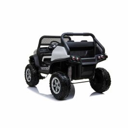 Injusa Mercedes-Benz Unimog Coche Eléctrico Infantil 12V Blanco | Batería Recargable | Edad Mínima 3 Años | Medidas 128x86x84cm
