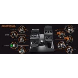Thrustmaster T.16000M FCS Flight Pack Palanca de mando para Mac y PC, Analógico/Digital, USB, Negro - 2960782