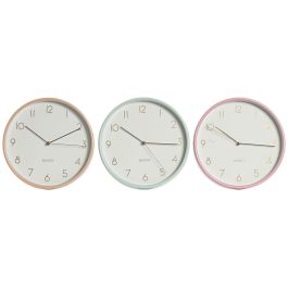 Reloj de Pared Home ESPRIT Coral Menta Lila PVC 25,5 x 4,3 x 25,5 cm (3 Unidades) Precio: 29.6899999. SKU: B1JQ8854LK