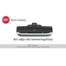 Gbc Bolsa de Plastificar DIN A5 2x125 Micras, Brillo, Caja de 100 Unidades