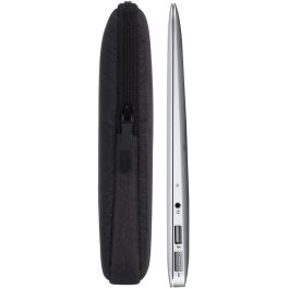Rivacase 7704 Funda Suzuka para Portátil 13.3"-14" (35.6 cm) de Poliéster Resistente al Agua Negro