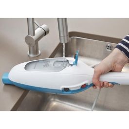 Black + Decker FSMH13E5-QS Limpiador a vapor con cepillo 5 en 1, 1300W, mata 99.9% gérmenes, 380ml, calentamiento 25s, cable 4.8m