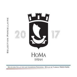 Les Vignerons Parisiens Homa Syrah - Vino tinto de Francia - Ecológico