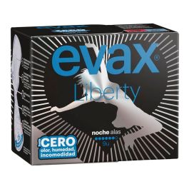Evax Liberty Compresas Noche con Alas, Flexicel con Microperforaciones, Paquete de 9 Unidades Precio: 5.79000032. SKU: S0573719