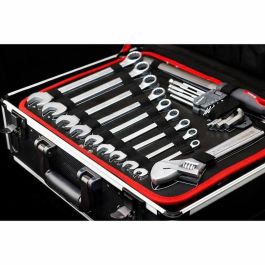 Meister Carro de Herramientas con 156 Piezas: Kit Completo de Alicates, Llaves y Destornilladores para Taller y Bricolaje Meister Carro de Herramientas con 156 Piezas: Kit Completo de Alicates, Llaves y Destornilladores para Taller y Bricolaje