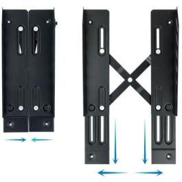 TOOQ SOPORTE METALICO PARA CPU DE SUELO CON RUEDAS BAJO