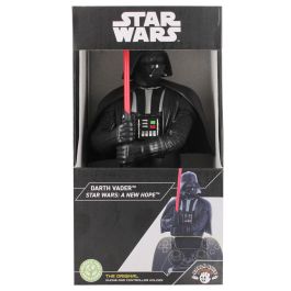 Cable Guy Soporte Darth Vader A New Hope Star Wars 20cm para Mandos de PS5, Xbox, Teléfonos y Mando a Distancia