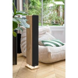 Torre de sonido Bluetooth - THOMSON - Madera/Negro - 120W, Óptico, USB, Ecualizador, TWS, Control remoto, Fuente de alimentación. 230 V