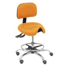 Taburete Zarza Piqueras y Crespo 308CRRP Naranja PVC Precio: 256.49999991. SKU: B1CYN4J8C2
