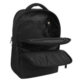 Mochila para Portátil y Tablet con Salida USB Marvel Negro