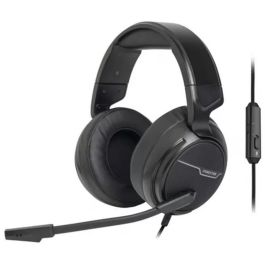 Fonestar sistem Auriculares Gaming Win con Micrófono Abatible, 50mm Altavoces, Control en Cable, Compatible con PC/MAC/PS4/Xbox One/Nintendo Switch/Smartphones, Jack 3.5mm