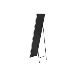 Espejo Vestidor Home ESPRIT Marrón Beige Gris Cristal Poliestireno 35,5 x 40 x 156 cm (4 Unidades)
