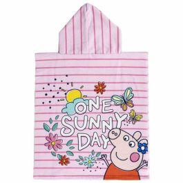 Poncho-Toalla con Capucha Peppa Pig Rosa 50 x 115 cm Poncho-Toalla con Capucha Peppa Pig Rosa 50 x 115 cm