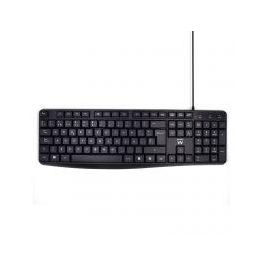 Ewent EW3001 Teclado Business USB con Escritura Silenciosa y Cómoda, Plug & Play, Diseño QWERTY ES