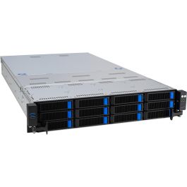 ASUS RS720A-E12-RS12/10G/2.6kW/8NVMe/OCP Barebone Servidor con 10G, 2.6kW y 8 NVMe OCP