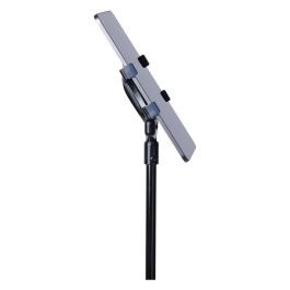 StarTech Carro/Soporte Móvil con Ruedas para Tablet, Altura Ajustable, Base con Ruedas Bloqueables para Tablets de 7 a 11 Pulgadas, Negro - 0.9 kg