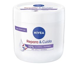 Nivea REPARA & CUIDA Crema 400 ml con 10% Glicerina y Pantenol para Piel Seca y Sensible, Sin Fragancia Precio: 10.50000006. SKU: B17WWCM5CV