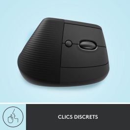 LOGITECH Raton Inalambrico 6 botones Ergonomico, Vertical, Videojuegos