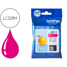 Brother LC-3211M Tinta Magenta 200 Páginas Original Precio: 8.98999992. SKU: S8402024
