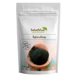 SALUD VIVA Espirulina en Polvo 125g Bio - Alto Contenido Fibra y Proteína, Vitaminas y Minerales Precio: 9.5900002. SKU: B17J2FHZG2