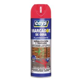 Ceys 908001 Marcador de Obra en Spray, Pintura Fluorescente Roja, 500 ml, para Señalización y Trazado en Hormigón, Asfalto y Madera Precio: 10.69000031. SKU: S7914131