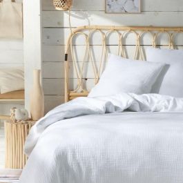 Juego de cama - TODAY - 123319 - 2 personas - 240x220cm - Gasa de algodón lisa - Tiza Precio: 47.49999958. SKU: B1F8BRF23A