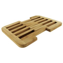 Cook Concept Salvamantel Extensible 20-30 cm Bambú Natural