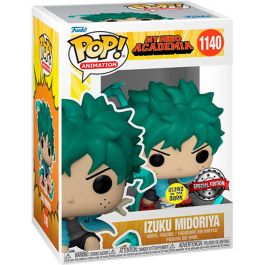 FUNKO Figura POP My Hero Academia Izuku Midoriya Exclusive Vinilo 9cm Caja Regalo con Ventana