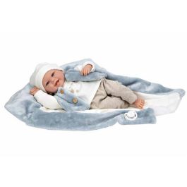 Muñeca elegance 40 cm colin azul c/manta (muñeco de peso) Precio: 51.49999943. SKU: B17F7AN8GN