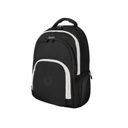 Mochila Antartik Fusion Flex Multibolsillo Negro 19 L 450x180x300 mm