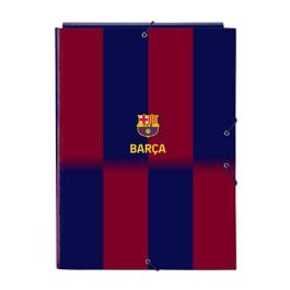Safta Carpeta de Solapas con Gomas de Cartón Tamaño Folio FC Barcelona 1ª Equipación 2025/2026