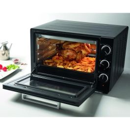 BRANDT FC469MUB - Mini-Horno 46 litros - 1800W - Multifunción - Termostato regulable 230°C - Temporizador 120min - Aluminio - Negro BRANDT FC469MUB - Mini-Horno 46 litros - 1800W - Multifunción - Termostato regulable 230°C - Temporizador 120min - Aluminio - Negro