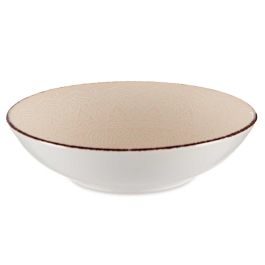 Plato Relieve Hondo Beige 20Cm Vessia (24 Unidades) Plato Relieve Hondo Beige 20Cm Vessia (24 Unidades)