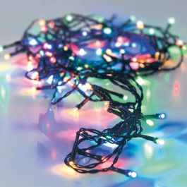 Guirnalda a pilas multifuncion 24 leds cable negro luz multicolor 2,30m Precio: 2.59000016. SKU: S7901273