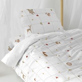 Juego de funda nórdica HappyFriday Mini Woods animals Multicolor Cama de 80 2 Piezas Precio: 56.4828. SKU: B1FL7EXX8M