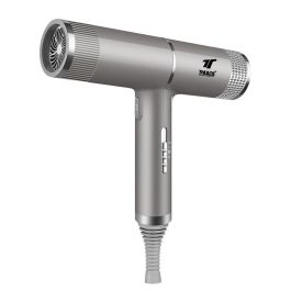 Thulos Secador de Pelo TH-HD807 Gris 1500W, Motor DC, 3 Velocidades, 3 Temperaturas, Aire Frío