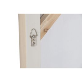 DKD Home Decor Cuadro Shabby Verde Menta Gris Lienzo PS 82.5 x 82.5 cm (2 Unidades)