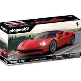 PLAYMOBIL 71020 Ferrari SF90 Stradale Coche superdeportivo juguete con figuras, luces y techo desmontable para niños +4 años Precio: 68.7900004. SKU: B1AEQ29ELA