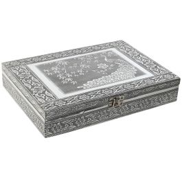 Joyero Indio DKD Home Decor Plateado Verde 20 x 5.4 x 27.5 cm Precio: 21.49999995. SKU: B14CRJYY7M