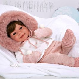 Muñecas Arias 65378 Muñeco Elegance Zoe 45 cm Rosa con Manoplas, Chupete, Suéter, Pantalón y Calcetines - Tacto Real Bebé Muñecas Arias 65378 Muñeco Elegance Zoe 45 cm Rosa con Manoplas, Chupete, Suéter, Pantalón y Calcetines - Tacto Real Bebé