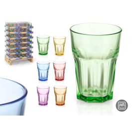 Vivalto Vaso de Vidrio Surtido 6 Colores 360 ml - Apto Lavavajillas, 8.5x12x8.5 cm (168 Unidades) Precio: 153.79000054. SKU: B18VY8ZT2A