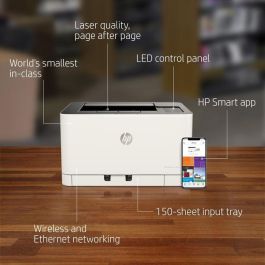 HP Color Laser 150nw Impresora Multifunción Láser Color Wi-Fi. Compacta, Imprime y Escanea desde Móvil con Alta Calidad.