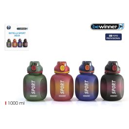 Bewinner Botella Deportiva de Agua Multicolores, 1000 ml (12 Unidades) Precio: 46.49999992. SKU: B1EJBWQ2HT