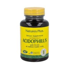 NATURES PLUS Acidophilus Probiótico Digestivo 80 Millones Células Viables 90 Cápsulas Precio: 19.5000003. SKU: B123ZV6B37