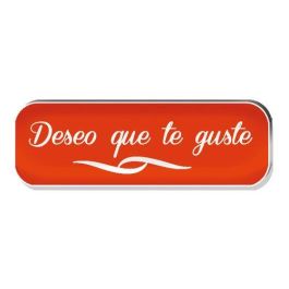 Etiquetas Regalo Adh. Holograficas Rollo 250 Uds. 45X15 Deseo Que Te Guste Rojo Etiquetas Regalo Adh. Holograficas Rollo 250 Uds. 45X15 Deseo Que Te Guste Rojo Precio: 9.89999978. SKU: B16B87TJXS