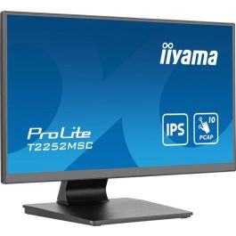 iiyama T2252MSC-B2 Monitor Táctil 21.5" IPS Full HD (1920x1080) 5ms HDMI DP USB Altavoces Negro