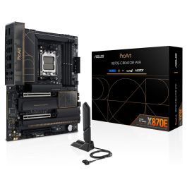 ASUS ProArt X870E-Creator WiFi Placa Base ATX AM5 DDR5 Wi-Fi 7 AMD X870E para PC Precio: 1080.78999996. SKU: B1BPG7A8JX
